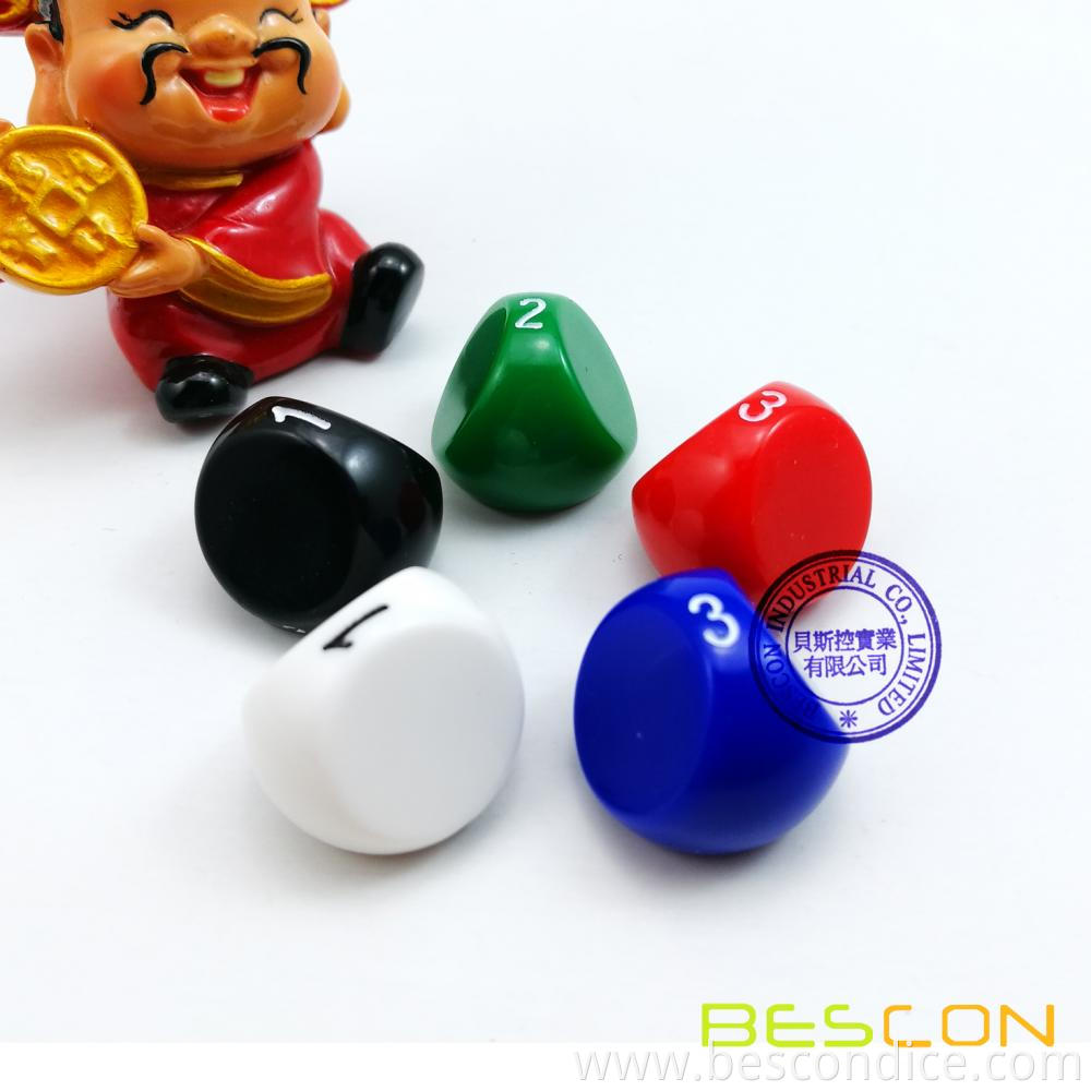 Polyhedral Dice 3 Sided Gaming Dice 2 Polyhedral Dice 3 Sided Gaming Dice 2